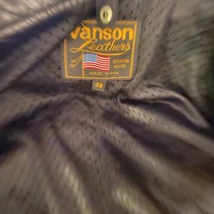 Vanson heavy motorcycle jacket